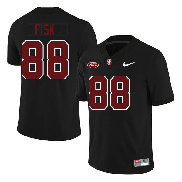 Tucker Fisk Stanford Jersey,Stanford Cardinal #88 Tucker Fisk Football Jersey Stitched-Black